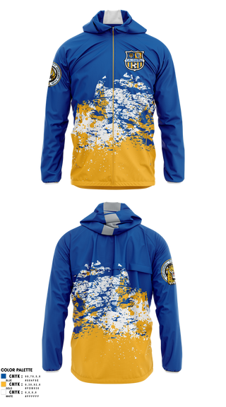 Caldwell County Soccer 41126474 Windbreaker - 1