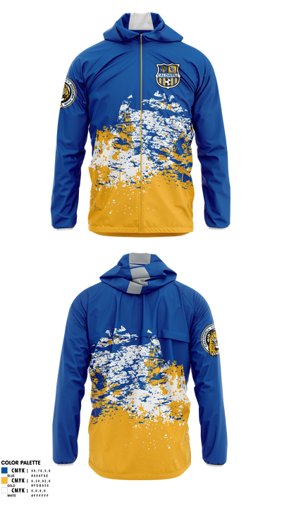 Caldwell County Soccer 41126474 Windbreaker - 1