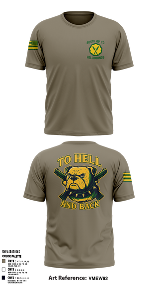 805th military police company 28927208 Old School Cotton Feel Shirt - 1