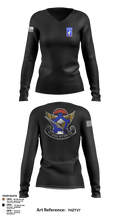 HHC, Brigade Support Battalion 173D IBCT(A) 58990050 Women's Long Sleeve V-neck Shirt - 3