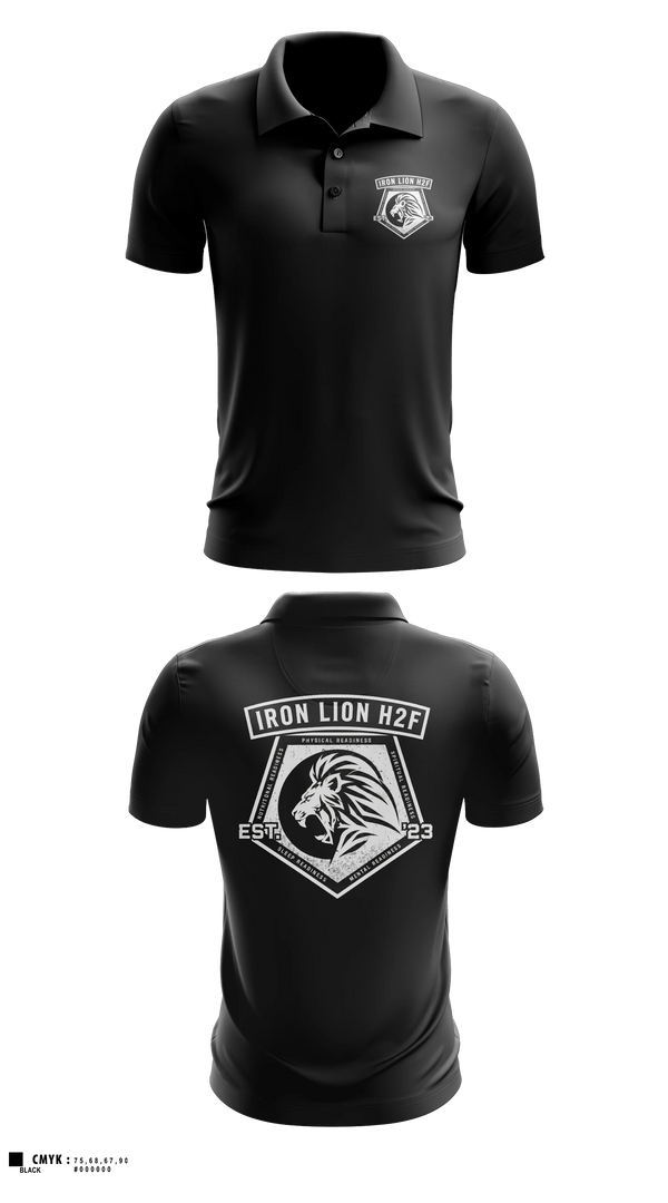 Short Sleeve Performance Polo, 35th CSB H2F, Army, Teamtime, Team time, sublimation, custom sports apparel, team uniforms, spirit wear, spiritwear, sports uniforms, custom shirts, team store, custom team store, fundraiser sports, apparel fundraiser