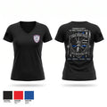 Crisis Negotiation Team Women's Short Sleeve V-neck Shirt - 1