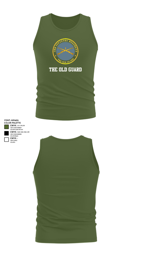 Tank Top, The Old Guard, , Teamtime, Team time, sublimation, custom sports apparel, team uniforms, spirit wear, spiritwear, sports uniforms, custom shirts, team store, custom team store, fundraiser sports, apparel fundraiser