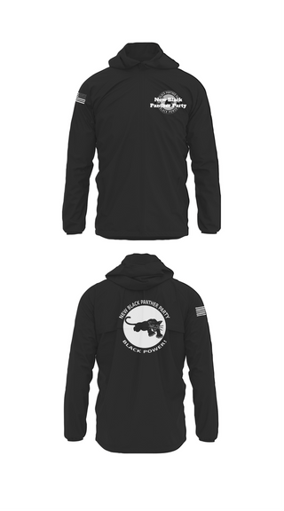 Windbreaker, New Black Panther Party, Army, Teamtime, Team time, sublimation, custom sports apparel, team uniforms, spirit wear, spiritwear, sports uniforms, custom shirts, team store, custom team store, fundraiser sports, apparel fundraiser
