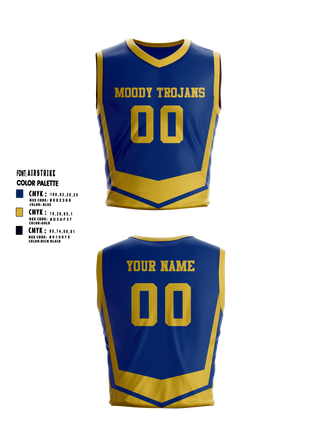 Moody Trojans 61343445 Mens Basketball Jersey - 1