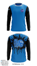 AZ Lady Lions 90160831 Long Sleeve Performance Shirt 11