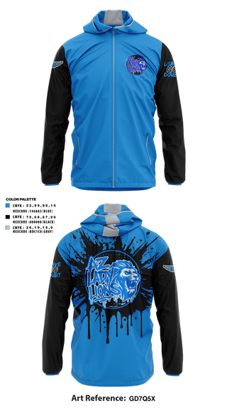 AZ Lady Lions 90160831 Windbreaker - 11