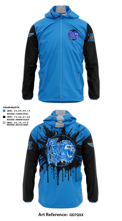AZ Lady Lions 90160831 Windbreaker - 11