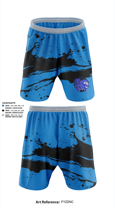 AZ Lady Lions 90160831 Athletic Shorts With Pockets - 10