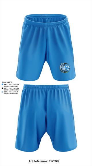 AZ Lady Lions 90160831 Athletic Shorts With Pockets - 12