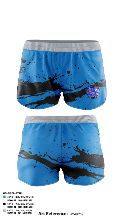 AZ Lady Lions 90160831 Track Shorts - 10