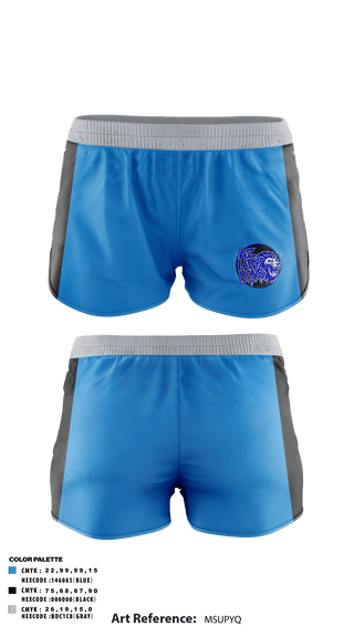 AZ Lady Lions 90160831 Track Shorts - 11