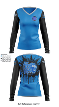 AZ Lady Lions 90160831 Women's Long Sleeve V-neck Shirt - 11
