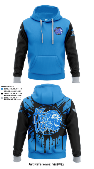 AZ Lady Lions 90160831 Hoodie - 11