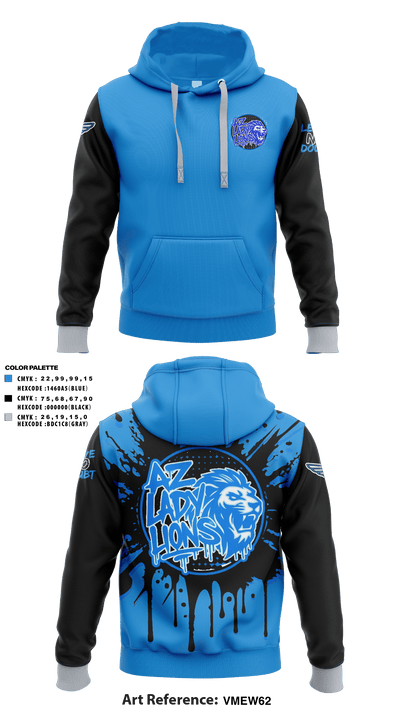 AZ Lady Lions 90160831 Hoodie - 11