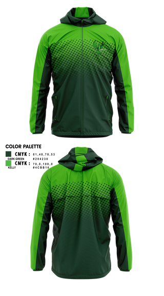 Spruce youth wrestling Windbreaker - 1