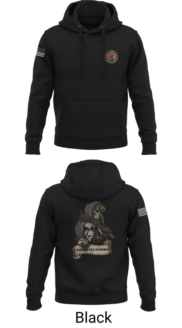 Hoodie, HHC 2-135th AVN REG, , Teamtime, Team time, sublimation, custom sports apparel, team uniforms, spirit wear, spiritwear, sports uniforms, custom shirts, team store, custom team store, fundraiser sports, apparel fundraiser