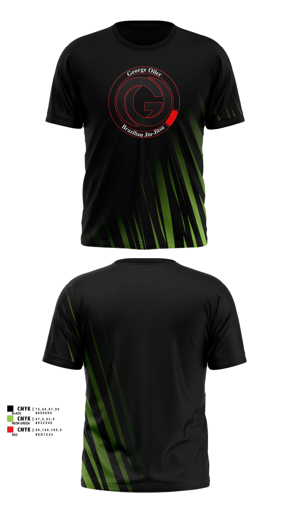 NRG Brazilian Jiu-JitsuNRG Brazilian Jiu-Jitsu Short Sleeve Performance Shirt - 6