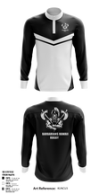 BARBARIANS HAWAII 46086231 Quarter Zip Jacket - 3