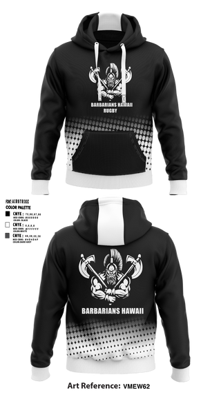 BARBARIANS HAWAII 46086231 Hoodie - 1