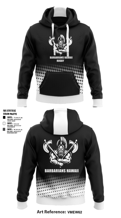 BARBARIANS HAWAII 46086231 Hoodie - 1