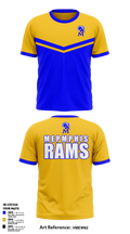 Memphis Rams 44971969 Old School Cotton Feel Shirt - 1