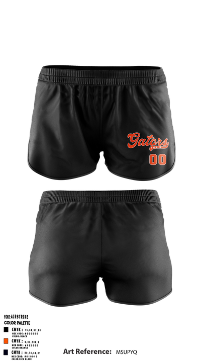 Indiana Gators Premier 6592407 Women's Shorts - 1