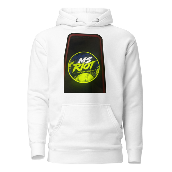 Unisex Hoodie - 1 - White