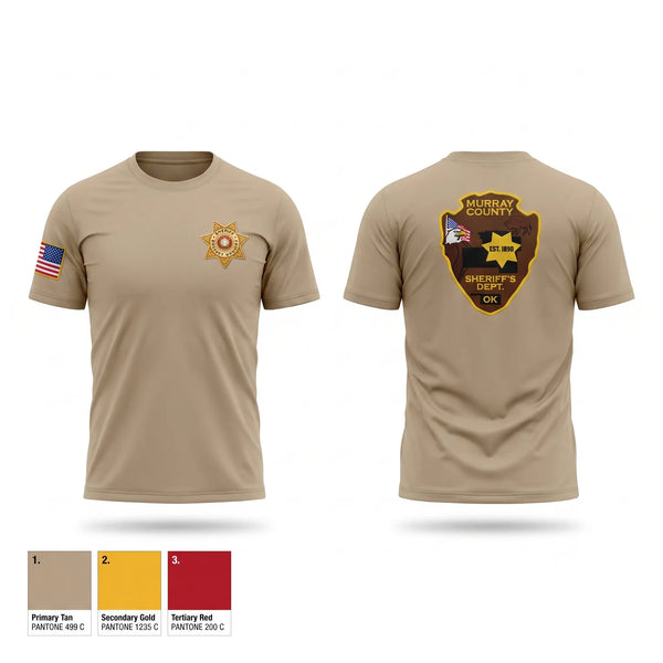 Short Sleeve Performance Shirt, Murray County Sheriff’s Department, Police, Teamtime, Team time, sublimation, custom sports apparel, team uniforms, spirit wear, spiritwear, sports uniforms, custom shirts, team store, custom team store, fundraiser sports, apparel fundraiser