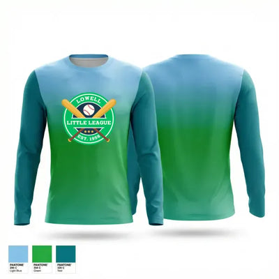 Lowell Little League 29237848 Long Sleeve Performance Shirt 3