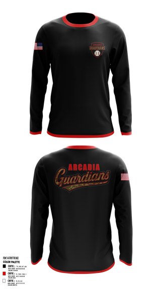 Guardians Long Sleeve Performance Shirt 1