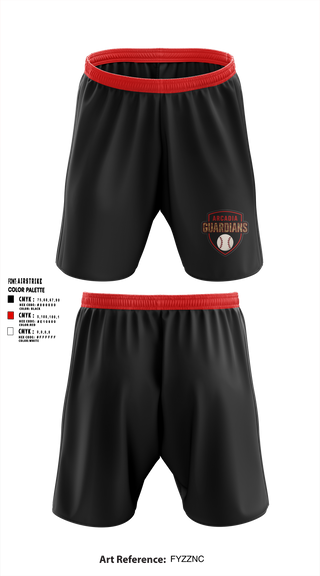 Guardians Athletic Shorts With Pockets - 1