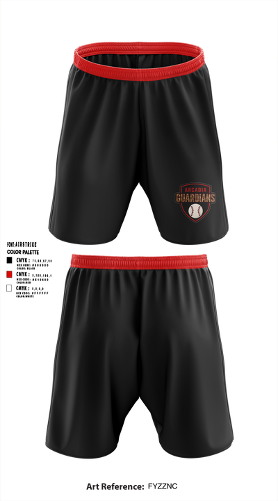 Guardians Athletic Shorts With Pockets - 1