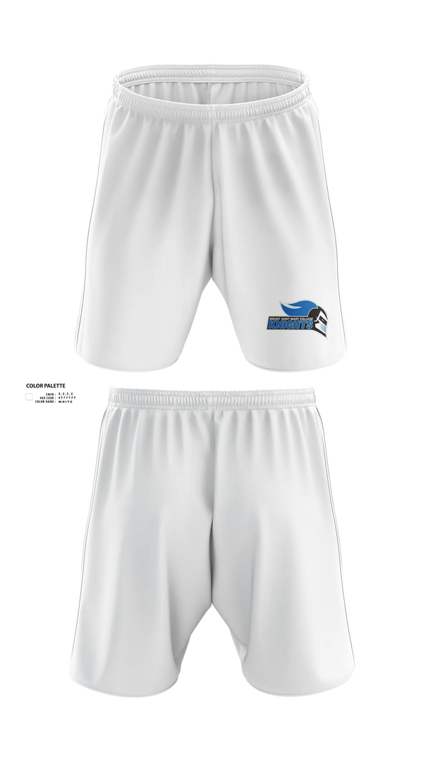 Athletic Shorts With Pockets, Mount Saint Mary College Swimming, Swimming, Teamtime, Team time, sublimation, custom sports apparel, team uniforms, spirit wear, spiritwear, sports uniforms, custom shirts, team store, custom team store, fundraiser sports, apparel fundraiser