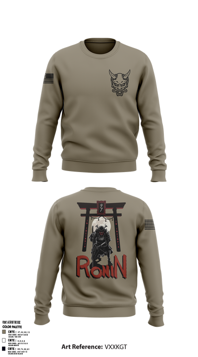 Ronin 78230947 Crew Neck Sweatshirt - 1