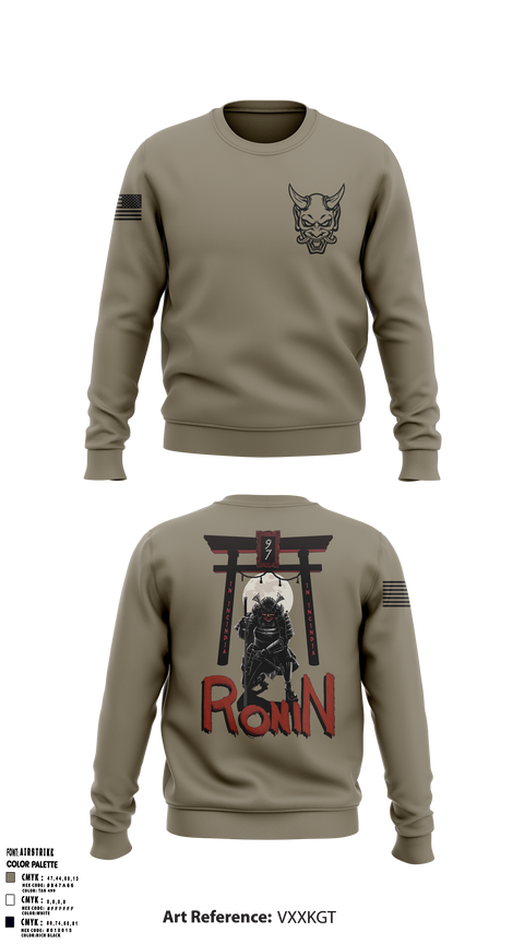 Ronin 78230947 Crew Neck Sweatshirt - 1
