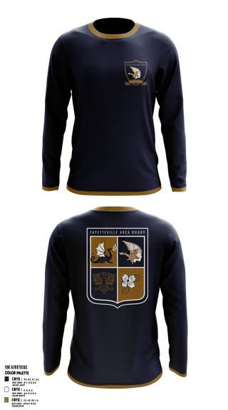 Fayetteville Area Rugby Long Sleeve Performance Shirt - 4