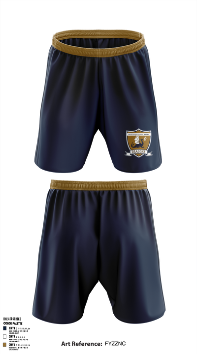 Fayetteville Area Rugby Athletic Shorts With Pockets - 1