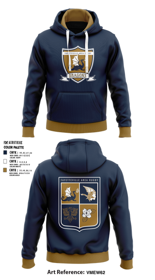 Fayetteville Area Rugby Hoodie - 1