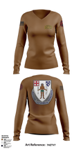 Chaos Company, 1-182 Infantry 69873429 Women's Long Sleeve V-neck Shirt - 1