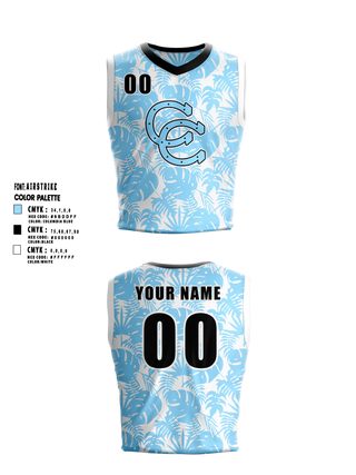 Carson High School Basketball 87199229 Womens Reversible Basketball Jersey - 1