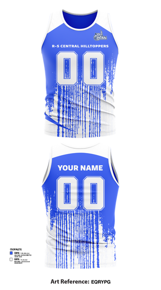 Tank Top, R-S Central Hilltoppers Volleyball, Women's Volleyball, Teamtime, Team time, sublimation, custom sports apparel, team uniforms, spirit wear, spiritwear, sports uniforms, custom shirts, team store, custom team store, fundraiser sports, apparel fundraiser