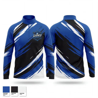 Quarter Zip Jacket, Legacy Baseball, Baseball, Teamtime, Team time, sublimation, custom sports apparel, team uniforms, spirit wear, spiritwear, sports uniforms, custom shirts, team store, custom team store, fundraiser sports, apparel fundraiser