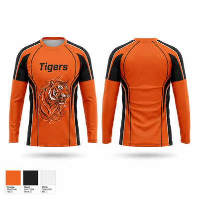 Tigers Long Sleeve Performance Shirt - 1