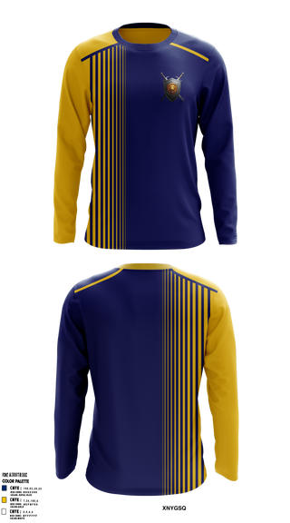 Champion Christian Academy 78038822 Long Sleeve Performance Shirt 1