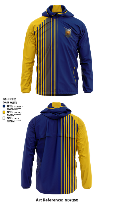 Champion Christian Academy 78038822 Windbreaker - 1