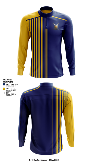 Champion Christian Academy 78038822 Quarter Zip Jacket - 1