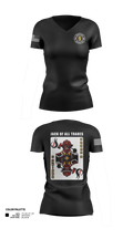 Station 9 Women's Short Sleeve V-neck Shirt - 22