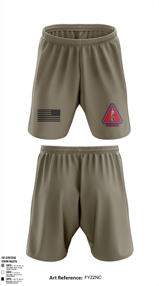 Recruiting and retention battalion Athletic Shorts With Pockets - 1