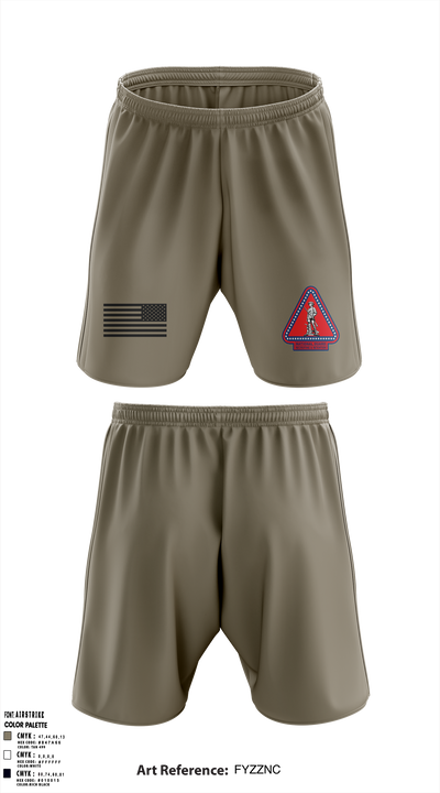 Recruiting and retention battalion Athletic Shorts With Pockets - 1